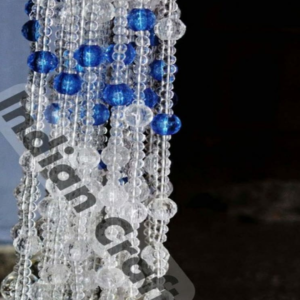 Crystal Beaded Curtain โ Glass Bead Door & Window Hanging Decor