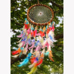 Dream Catcher Large Dreamcatcher Featehrs Wall Hanging Home Decor Wall Decor Boho decor Wedding Decor Bohemian birthday gift