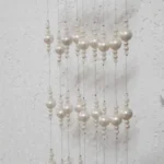 Pearl Beaded Curtain, Elegant Pearl Hanging - Image 3