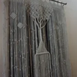 Macrame Curtain , Tree of life Macrame wall hanging - Image 4