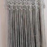 Macrame Curtain , Boho Window Valance , Wedding Backdrop - Image 5