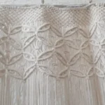 Macrame Curtain , Boho Window Valance for Home Decor - Image 3