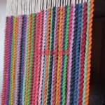 Macrame Curtain, Handmade Boho Door Hanging - Image 4