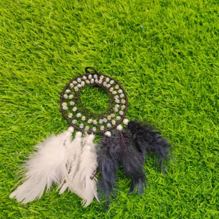 Handmade Dreamcatcher with Feather, Car Mirror Accessories, Car Charm, Decor Home or office