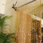 Beaded curtains, Golden Glass Beads Curtain - Image 4