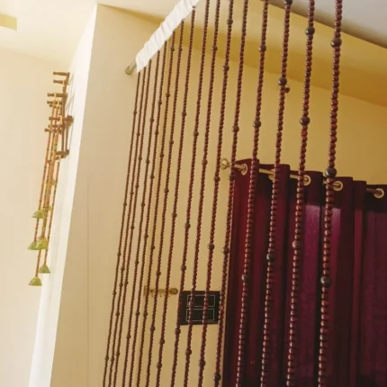 Wooden Beads Curtain , Beaded curtain