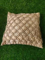 Set of 2 Macramé pillow cover , Boho cushion cover