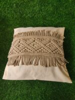 Set of 2 Macrame Cushion Cover, Boho Cushion Cover - Image 3