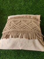 Set of 2 Macrame Cushion Cover, Boho Cushion Cover - Image 2