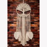 Macrame tree of life dreamcatcher