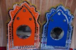 Handmade Rajasthani Jharokha Wall Art: Indian Home Decor Set - Image 4