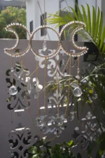 Sun Moon Glass Suncatcher: Rainbow Maker Home Decor - Image 5