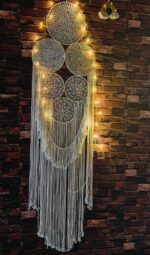 Large Handcrafted Macramé Dream Catcher Wall Hanging
